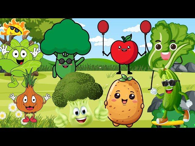 LEARN VEGETABLES IN ENGLISH | HỌC CÙNG RUBY TV