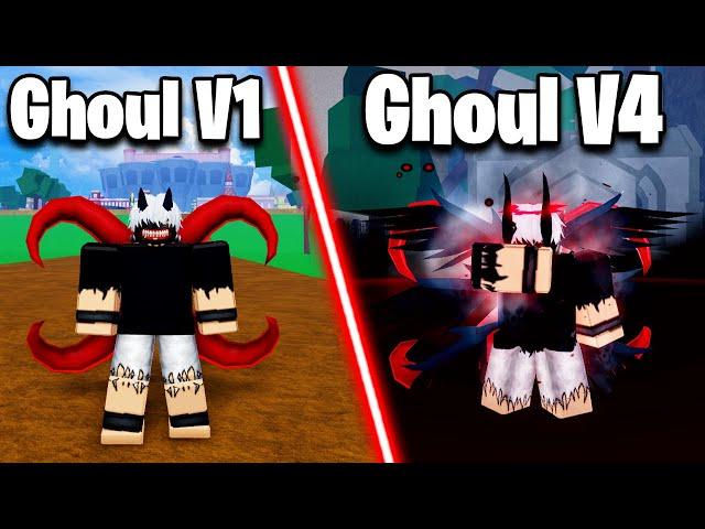 Going From Noob To Awakened GHOUL V4 In One Video [Blox Fruits]...