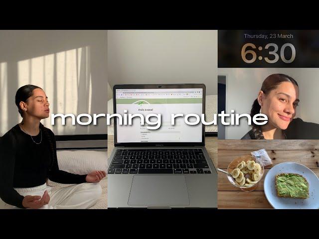 My energizing morning routine