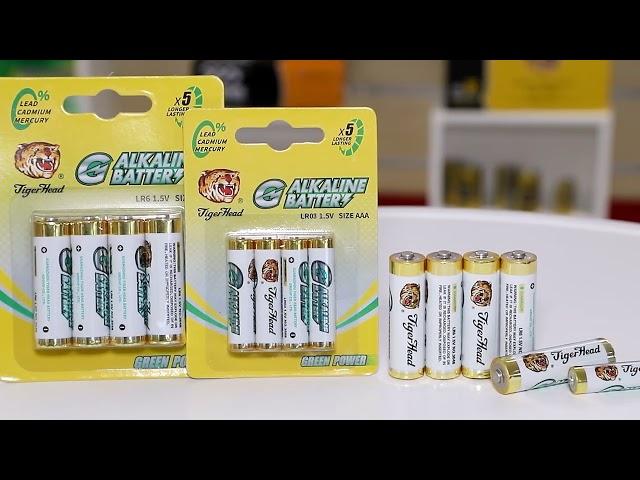 Tiger Head G-alkaline battery