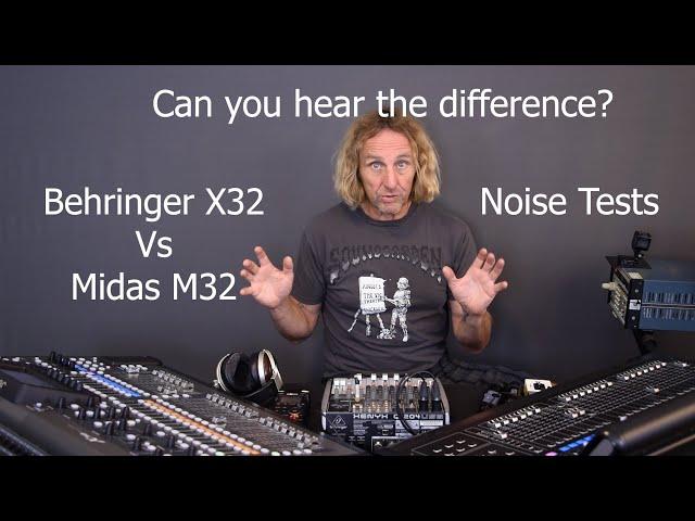 Midas M32 Vs Behringer X32 Sonic Differences (Public)