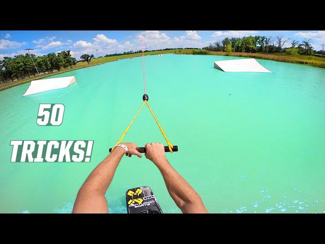 50 TRICKS! - WAKEBOARDING