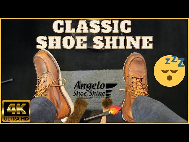 A Classic Shoe Shine | Angelo Shoe Shine ASMR