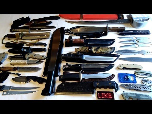 My Knife Collection 2018 (Fixed Blades)