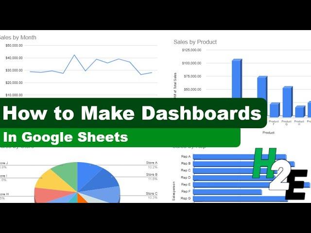 How to Make Dashboards in Google Sheets