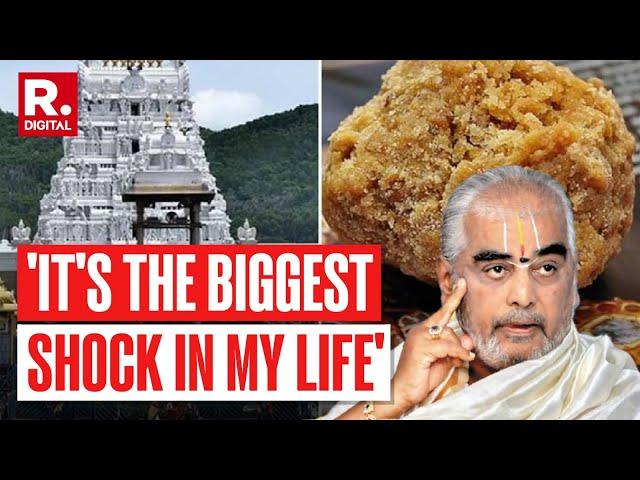 Dr. A.V. Ramana Dikshitulu Exclusive On Republic: Raises Concerns Over Animal Fat in Tirupati Laddu