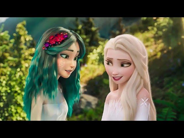 Elsa and Mavka. Forest Song (Crossover)