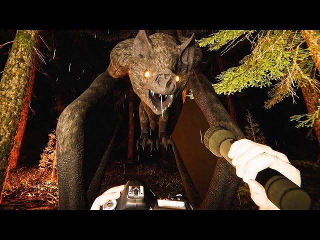 We Were Hunted By A MASSIVE BAT CRYPTID DEEP In The Forest