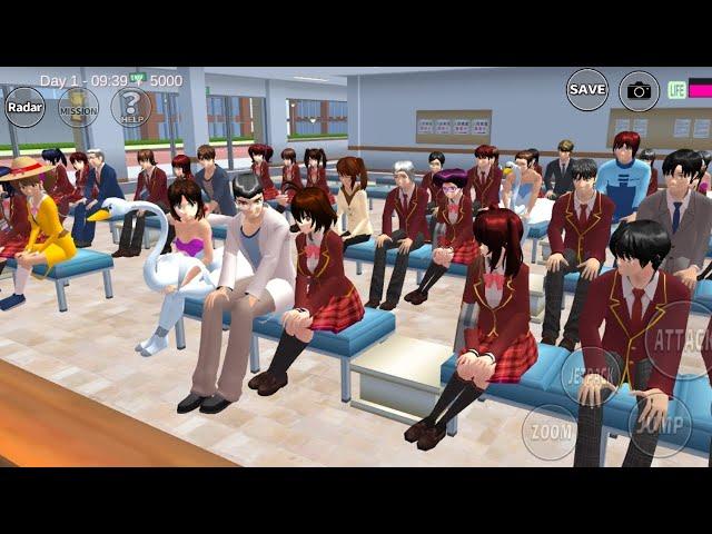 collecting all the npc || Sakura school simulator  || #mrakashgaming#curtton#Sakura