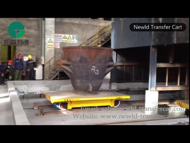 ladle Trolley - Sliding Line Power Ladle Transfer Car