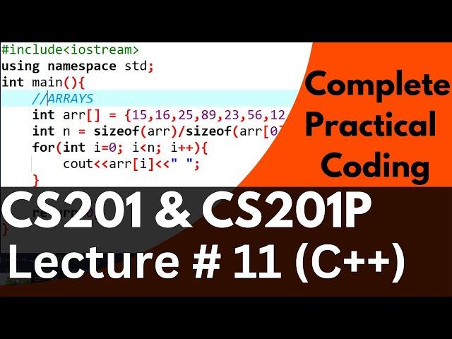 CS201 Lecture 11 | CS201 Lecture No 11 | CS201 Short Lecture 11 | Vu Short Lectures