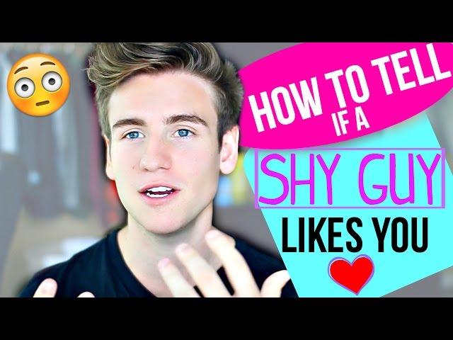 How To Tell If A SHY Guy Likes You!