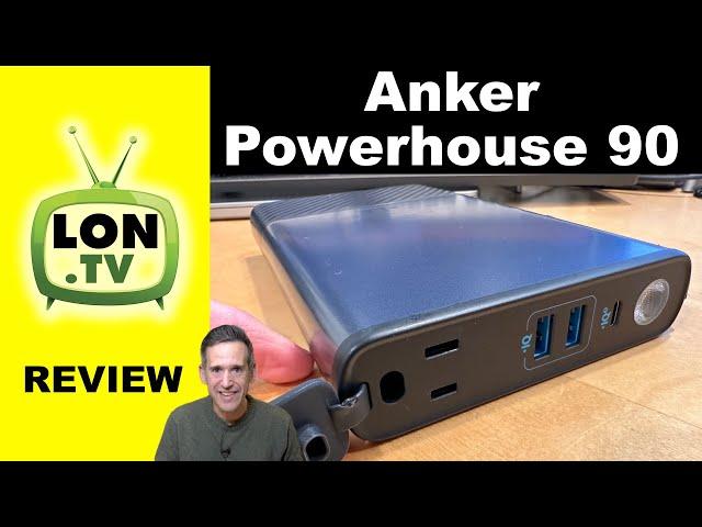 Power bank with AC outlet! Anker Powerhouse 90 Review