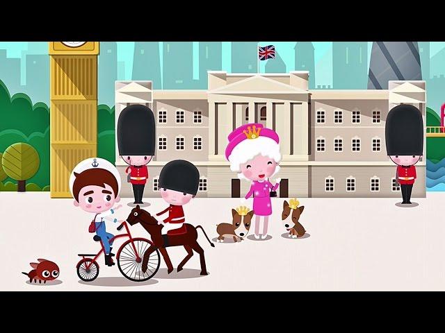 Kids Discover the UK with "Eric & Bruce - Travel To Britain", iOS App