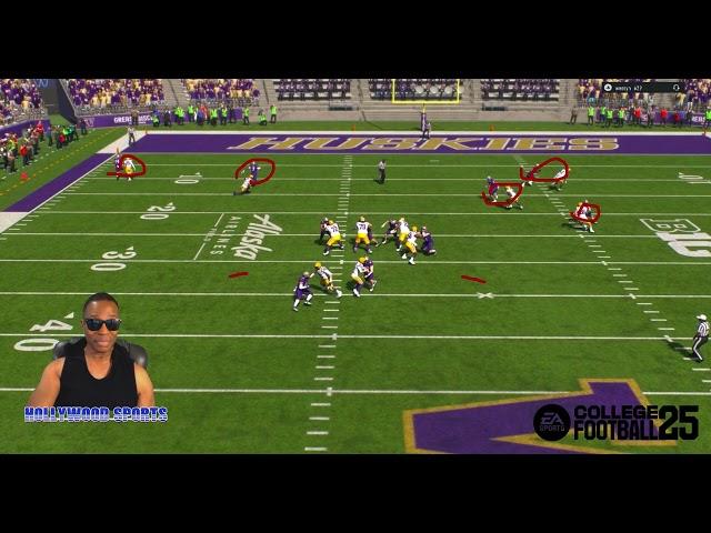 College Football 25 - How To Kill The 5 Wide Passing Formation