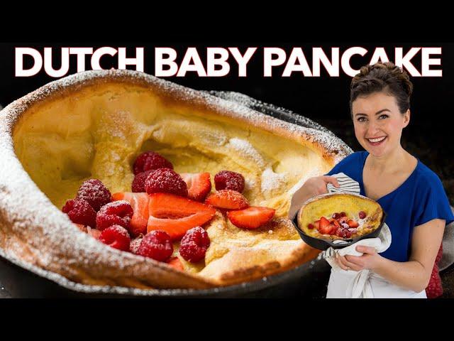 Easy Dutch Baby Pancake Recipe | German Pancake