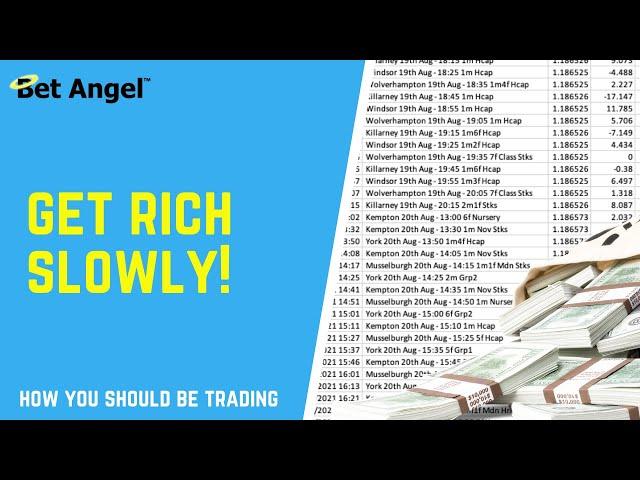 How To Make Money Trading - The Key To Success is To Get Rich Slowly