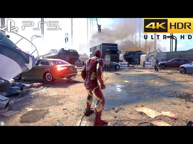 Marvel's Avengers (PS5) 4K 60FPS HDR Gameplay - (Full Game)