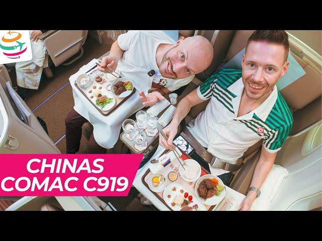 Neue Erfahrung! Chinas Comac C919 Business Class überrascht! | YourTravel.TV