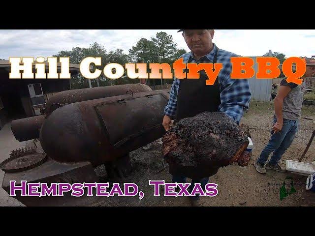 Hill Country BBQ Dan Hill Hempstead Texas, Food Review, How to enjoy Real BBQ, Texas Barbecue