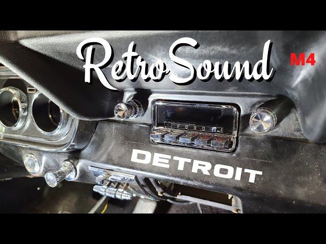 66 Mustang RetroSound Detroit M4 Stereo Install - Pt 1