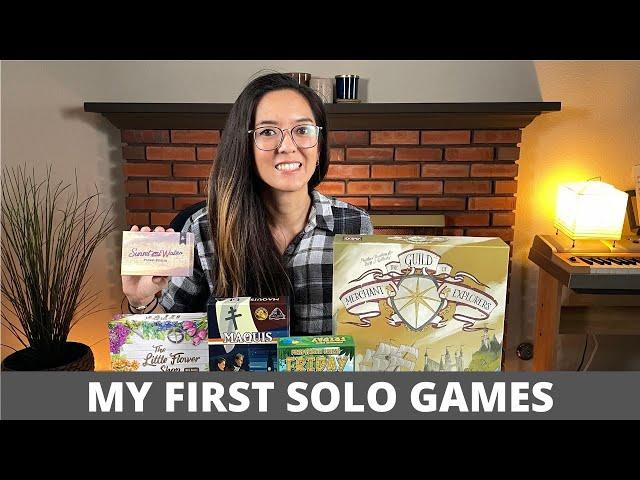 My First Solo Games!