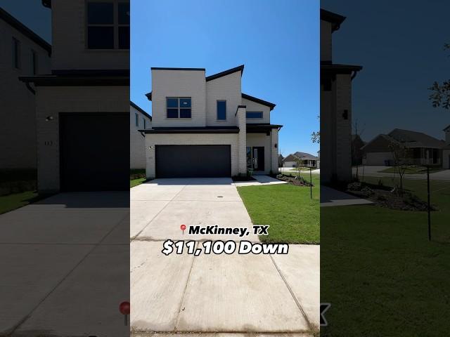 McKinney Texas New Construction Homes $11k Down Payment