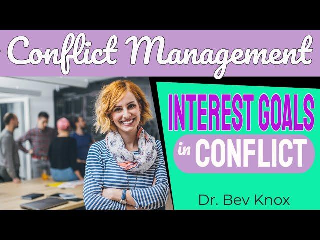 Psychology of Interests and Goals in Conflict - Conflict Management Series