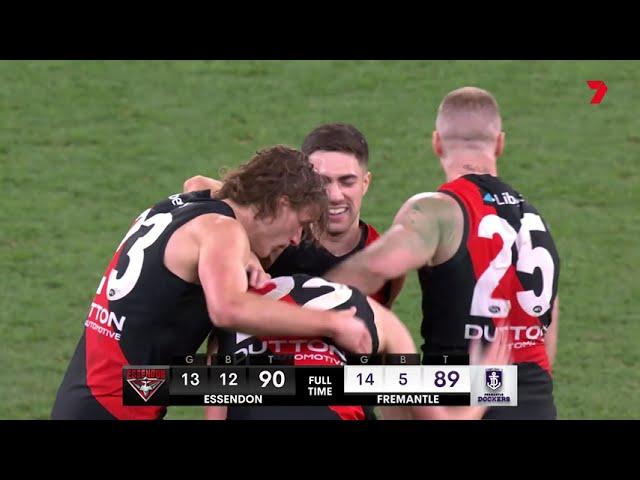 The final two minutes... DONS V FREO THRILLER AT THE 'G!!!!