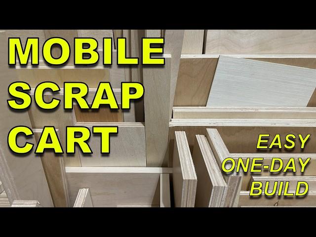 Mobile Scrap Cart for my Small Workshop