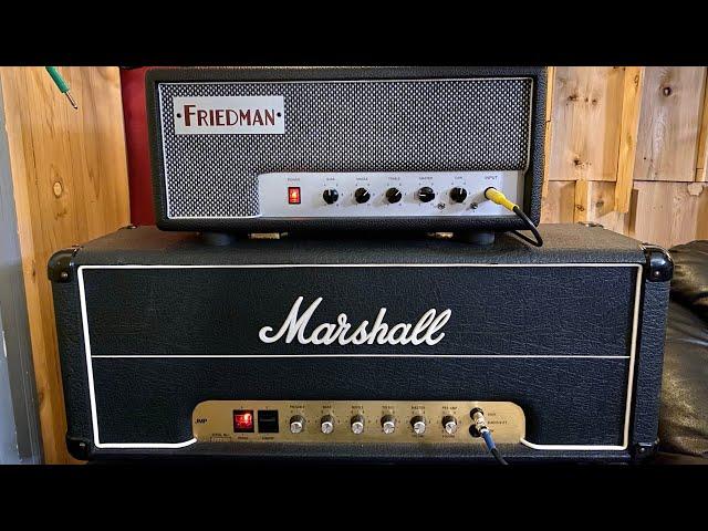 Marshall JMP vs Friedman Little Sister! @RiotHomeRecording