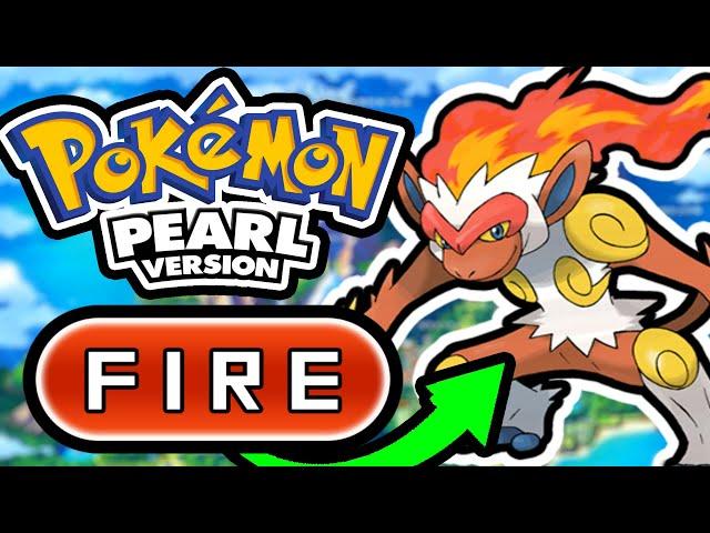 Can You Beat Pokémon Pearl Using ONLY FIRE TYPES? (Hardcore Nuzlocke)