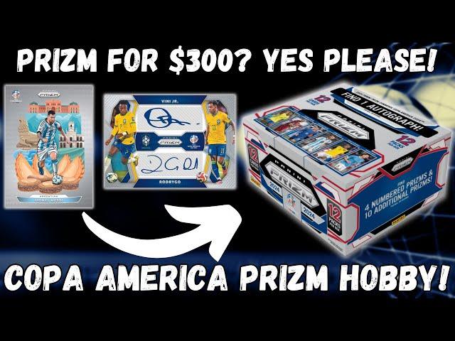 I LOVE HITTING FOR THE PC! 2024 Panini Prizm COPA America Soccer Hobby Box