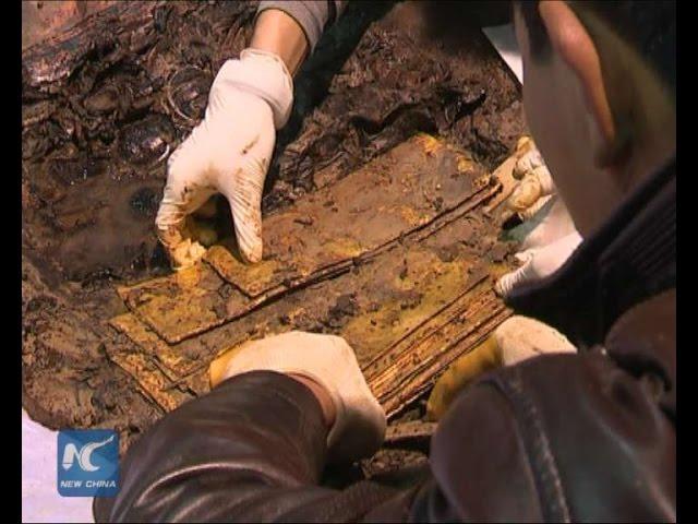 Largest discovery of gold reported in ancient Chinese tomb