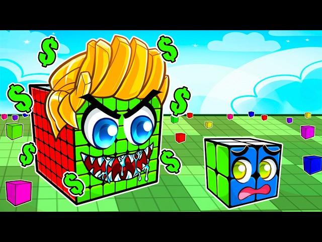 我花了超多R幣！從破爛魔術方塊到「神級魔術方塊」的成長過程！【Roblox 機械方塊】