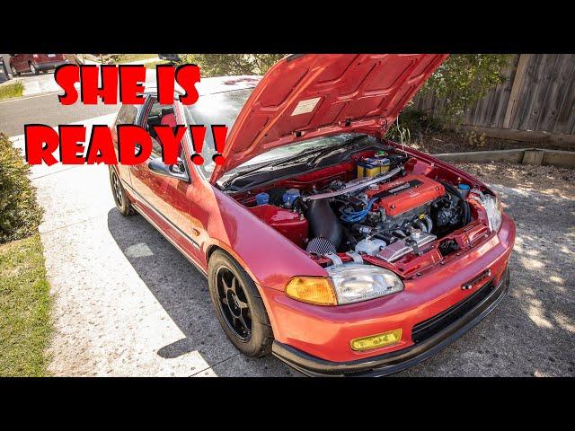 First Drive ASMR | Eg Civic B16