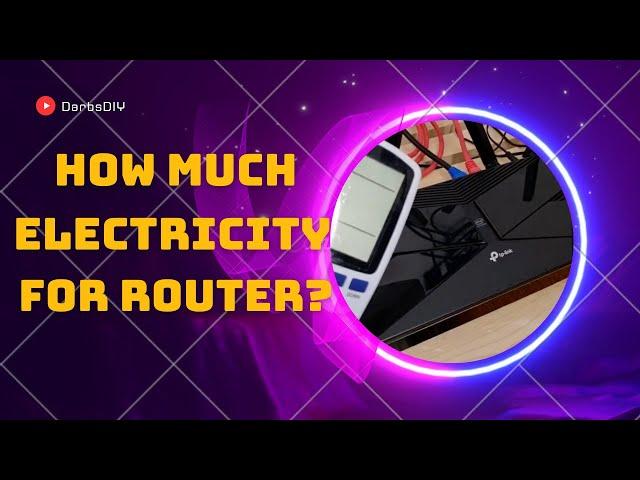 How much to run your Internet Router?