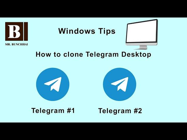 (1) How to clone Telegram Desktop​ | How to get 2 or more telegram apps in PC
