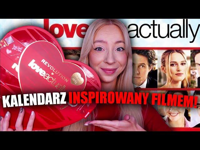 MAKEUP REVOLUTION LOVEACTUALLY KALENDARZ ADWENTOWY! | UNBOXING | SWATCHE | CZY WARTO?