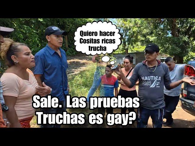 Trucha y chentia cambiaron de cara/les sacaron audios en la cara! Y fotos donde está con un hom…