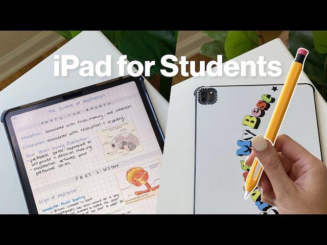 iPad Guide for Students 2022 ️ Best iPad, apps, and accessories for students!