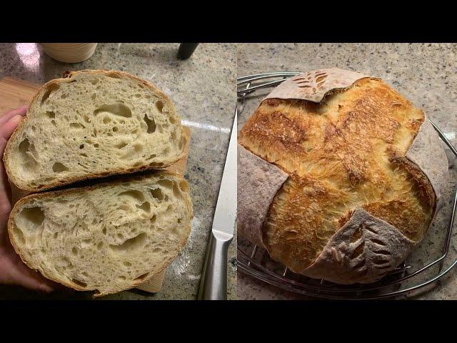 Simple Sourdough - How to Shape and Score a Boule (basic)