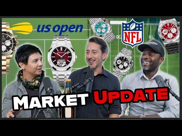 Watches Worn At The US Open, Breitling x NFL COLLAB, and Watch Market UPDATE - EW Podcast: Episode 8