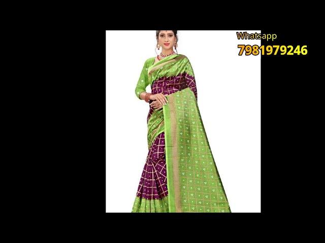 Latest New Trendy Silk Sarees 299 /  lightweightsarees Collections / Anand Fashions