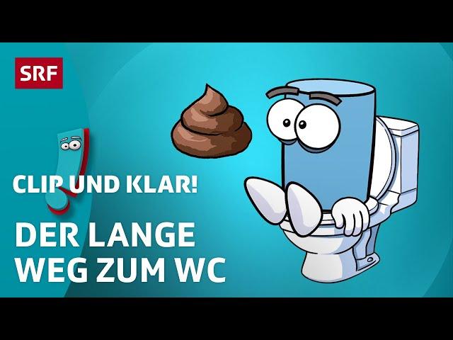 WC: Woher kommt die moderne Toilette? | SRF Kids – Clip und klar! | Für Kinder erklärt