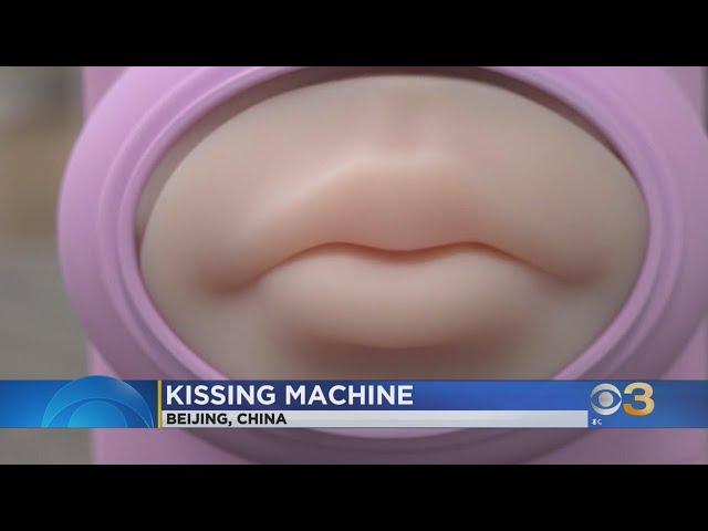 Kissing device said to help with long-distance relationships