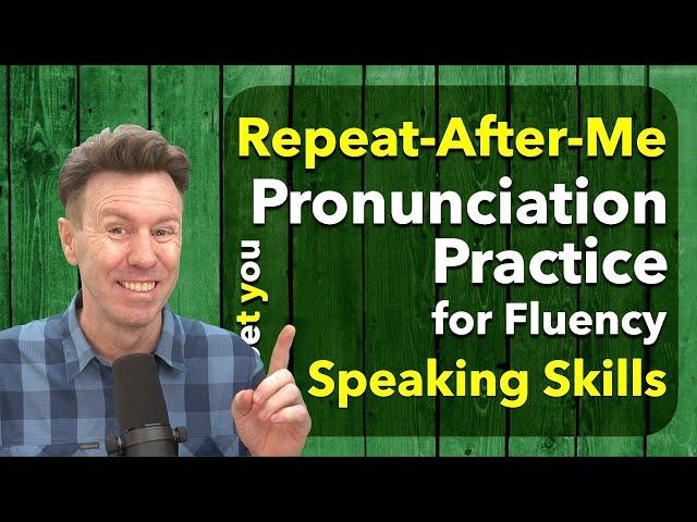 Pronunciation Training Speaking English