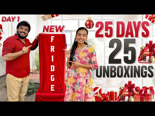 New Fridge  | 25 DAYS 25 UNBOXING  | Sai Mela 2024 