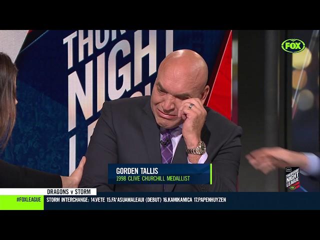 Gorden Tallis breaks down in touching tearful tribute to Kevin Walters