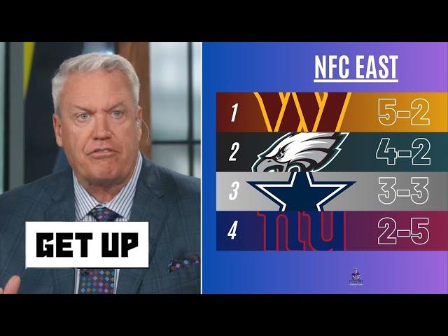 GET UP | Cowboys are DONE, NFC East is a race between Commanders & Eagles this season - Rex Ryan